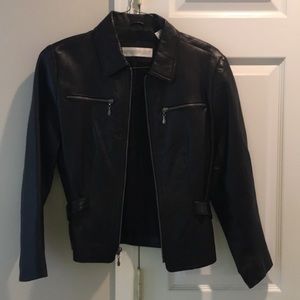 Leather jacket